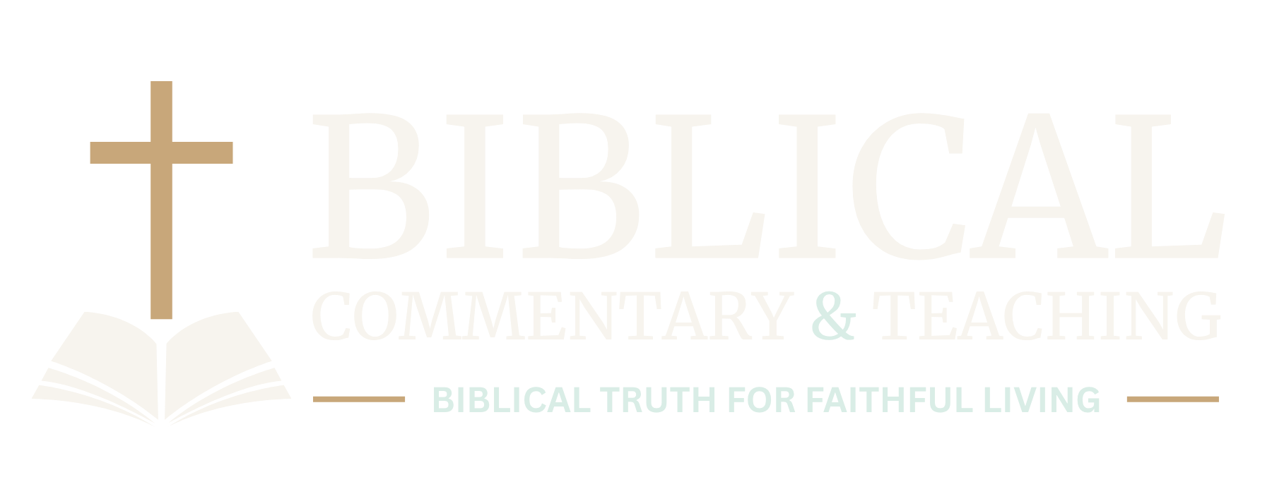 Biblical Commentary & Teaching